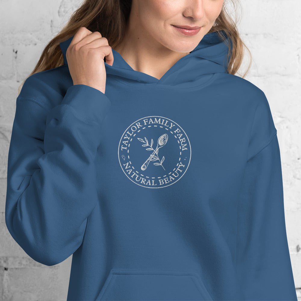 Taylor Family Farm Embroidered Unisex Hoodie