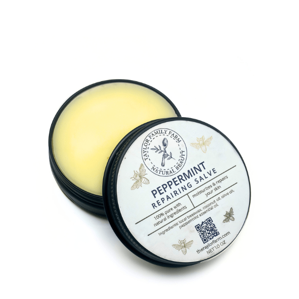 Taylor Family Farm Oxford Skin Care Peppermint Lotion Bar – Natural Skincare for Hydration & Sinus Relief