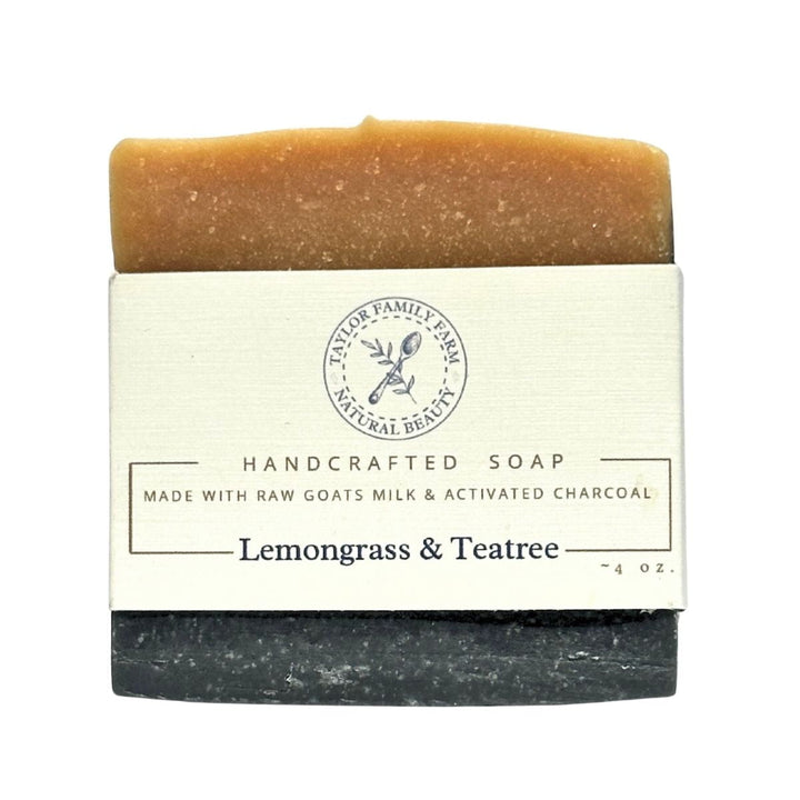 Taylor Family Farm Oxford Soap Lemon Tea Tree Bar Soap for Acne-Prone Skin – Antibacterial & Natural