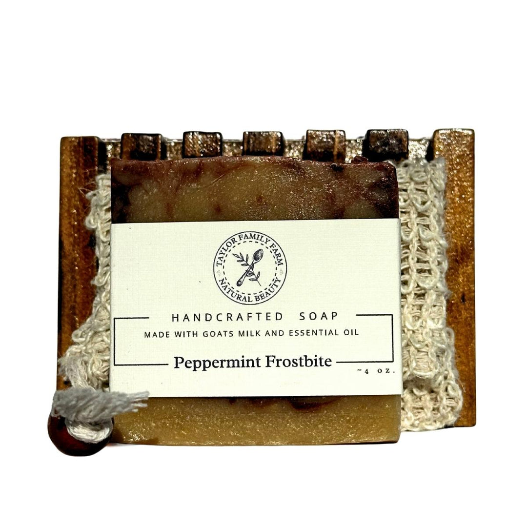 Taylor Family Farm Oxford Soap Soap, Dish & Bag Gift Set | Taylor Family Farm