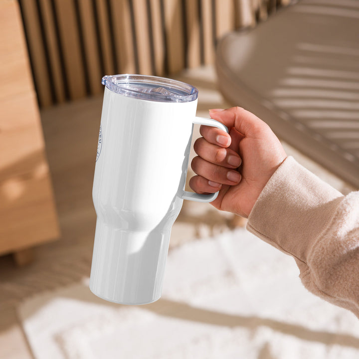 Taylor Family Farm Travel mug with a handle